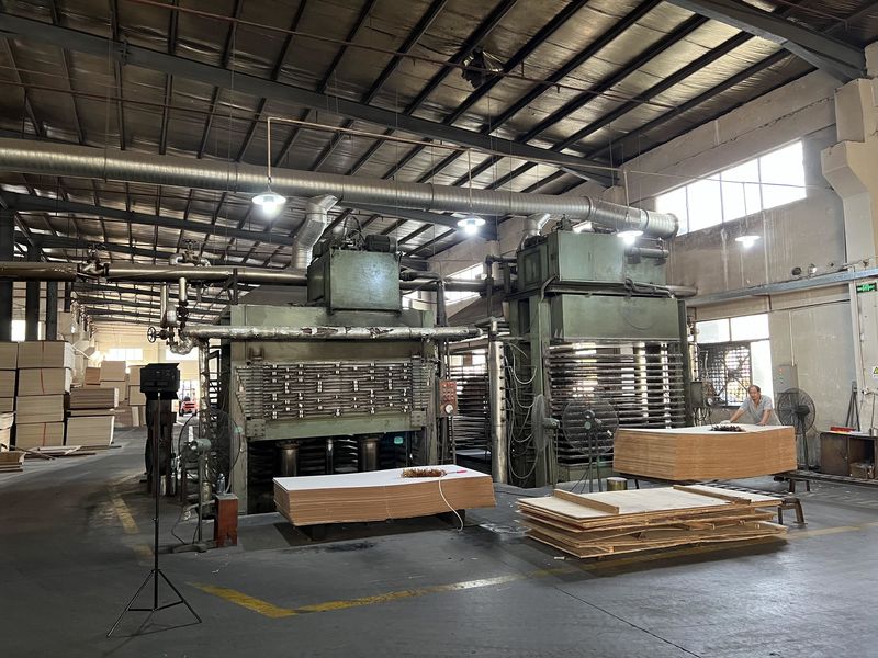 Dongguan Lingfeng Wood Industry Co., Ltd. línea de producción del fabricante
