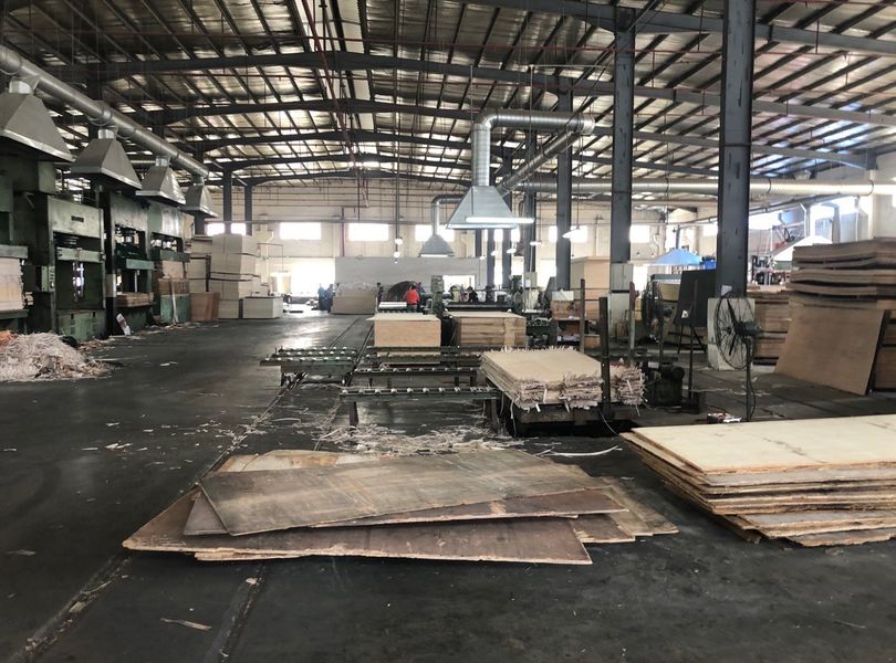 Dongguan Lingfeng Wood Industry Co., Ltd. línea de producción del fabricante
