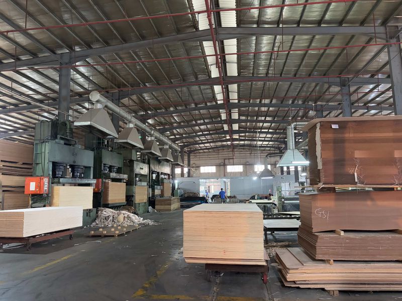 Dongguan Lingfeng Wood Industry Co., Ltd. línea de producción del fabricante