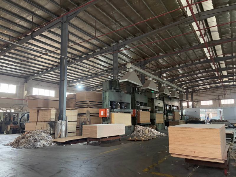Dongguan Lingfeng Wood Industry Co., Ltd. línea de producción del fabricante