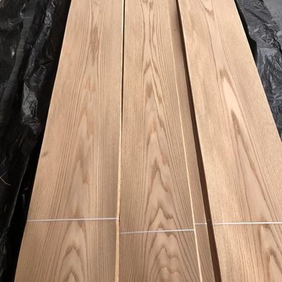 Ventas de fábrica de chapa de roble rojo natural 0,3 mm0,5 mm1 mm Muebles, puertas de gabinetes, paredes, chapa de madera decorativa